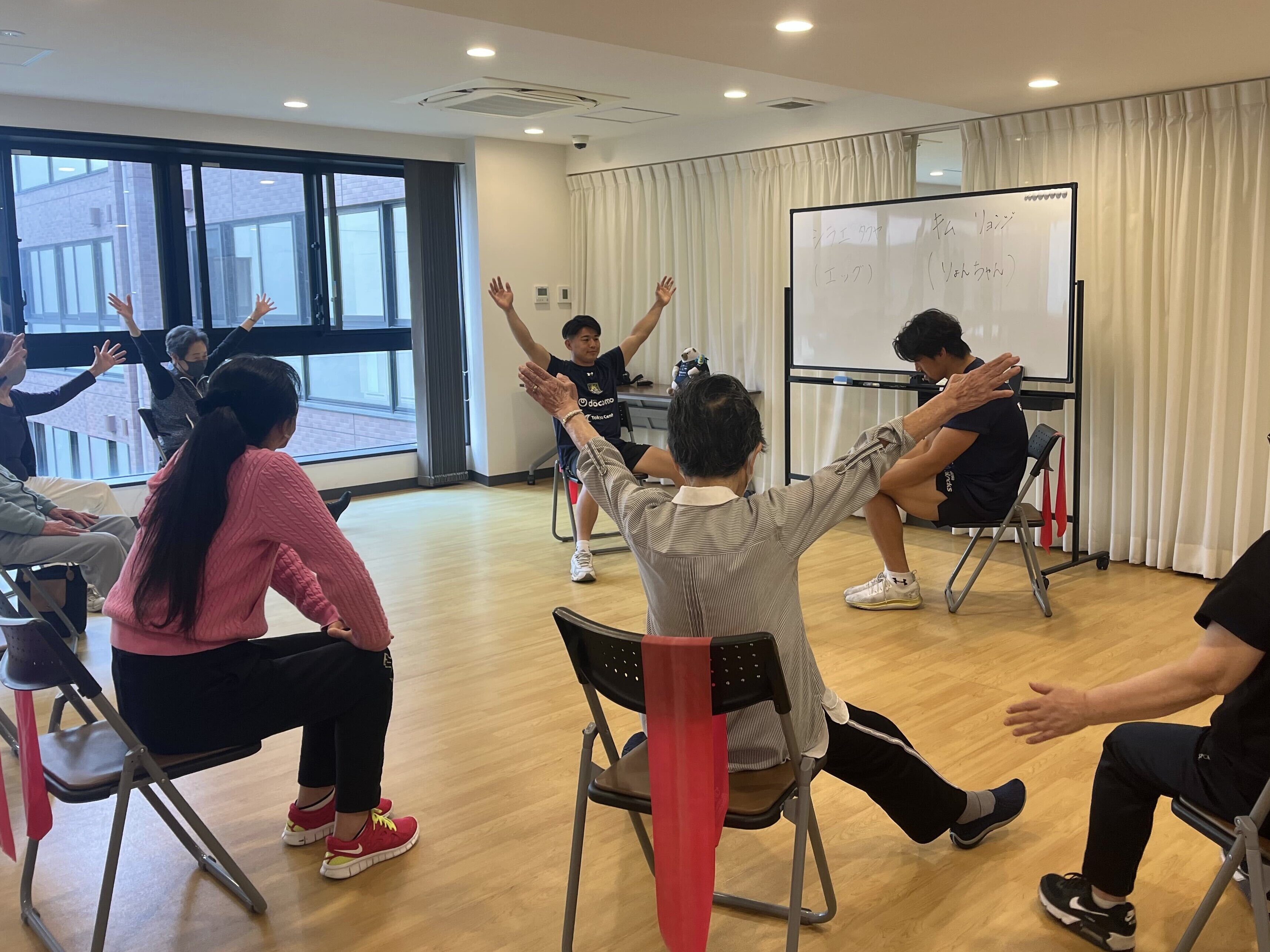 2026.4.15 ミサワホーム株式会社「ルミシア浦安舞浜」運動指導イベントを実施しました